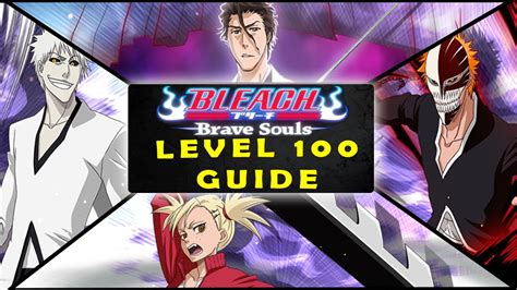 bleach brave souls how to get over lv 100|Character Growth .